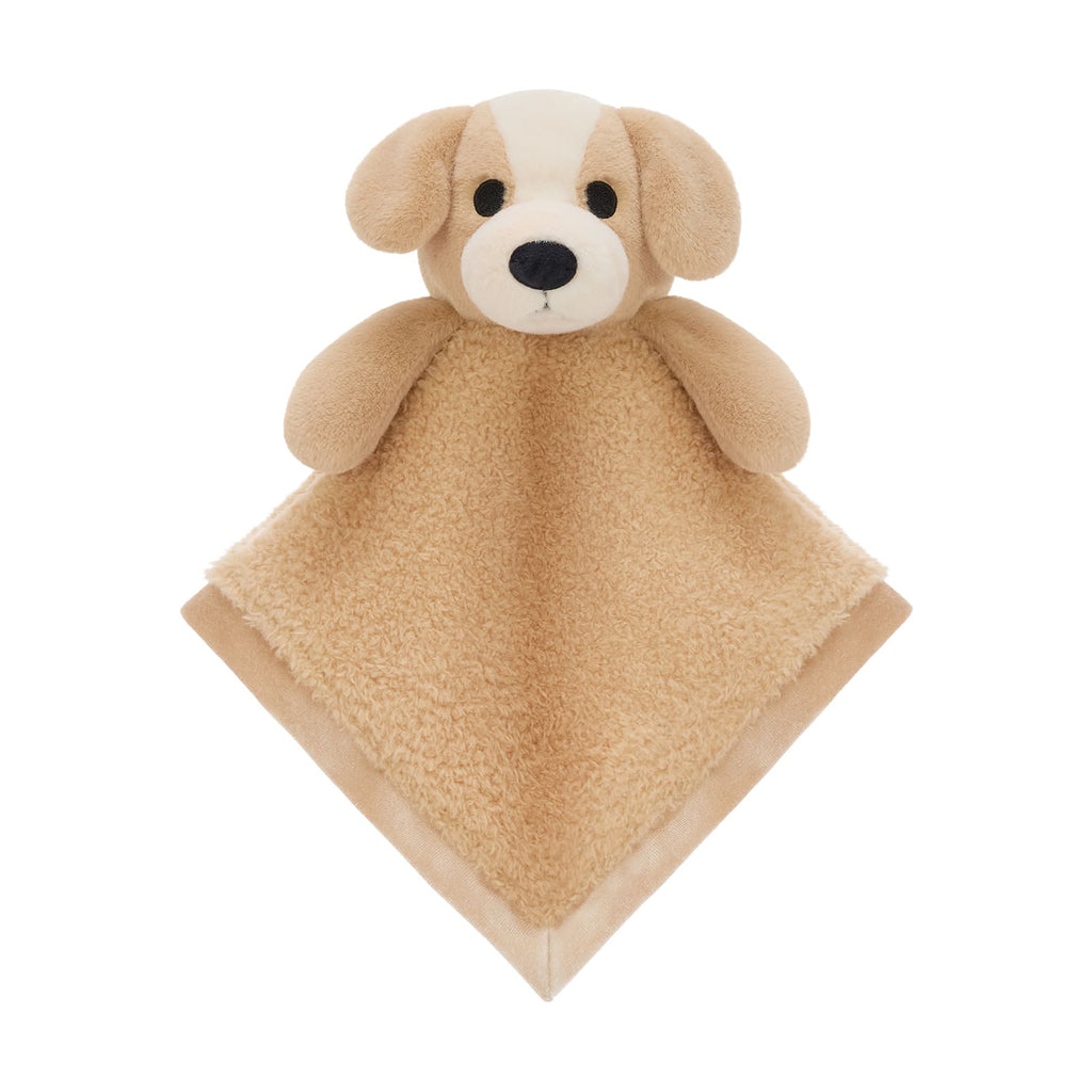 Animal Security Blanket Soft Plush Lovey Comfort Blanket, 14 Inches