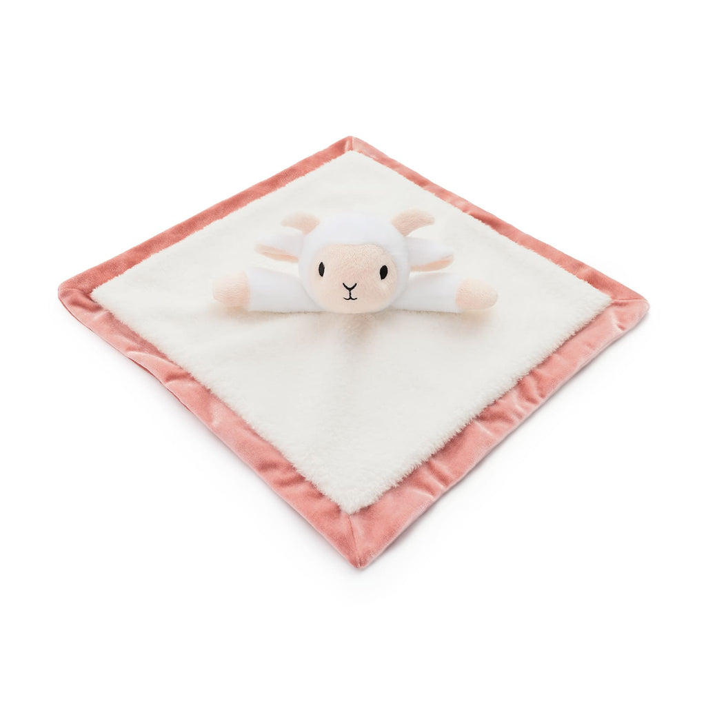 Animal Security Blanket Soft Plush Lovey Comfort Blanket, 14 Inches