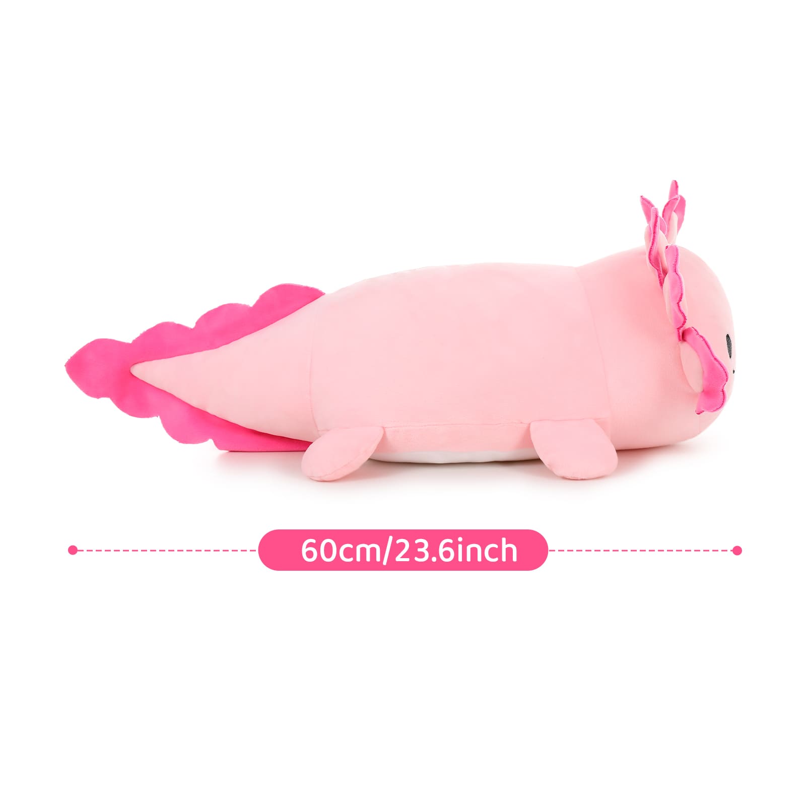 Axolotl Plush Toys Salamander Stuffed Animals, 23.5 Inches