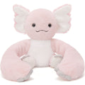 Axolotl Wighted Stuffed Animals for Kids, Adults - 20 Inches Long Plush Arms for Hugs - 3.8 LBS Axolotl Stuffed Animal Plushies - Ultra Squishy Body Pillows - Long Arm Plushie Neck Pillow for Sofa, Bed - Gift for Kids, Teens, Adults