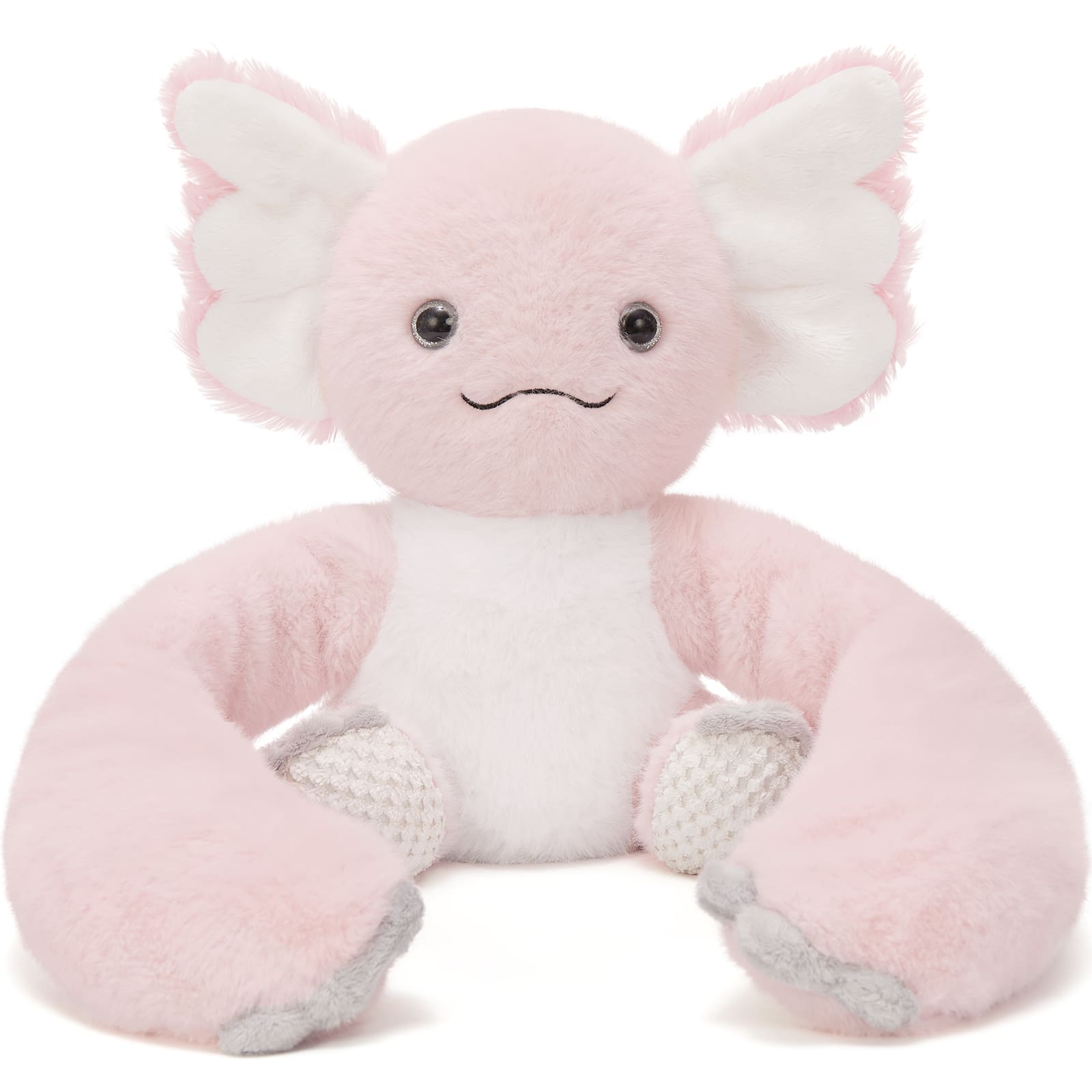 Axolotl Wighted Stuffed Animals for Kids, Adults - 20 Inches Long Plush Arms for Hugs - 3.8 LBS Axolotl Stuffed Animal Plushies - Ultra Squishy Body Pillows - Long Arm Plushie Neck Pillow for Sofa, Bed - Gift for Kids, Teens, Adults