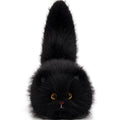 Stuffed Black Cat Toys - 24 Inches Plush Cat Toys - Big Furry Tail Kitty - Kawaii Kitty Stuffies - Cute Cat Plush for Girls Boys - MorisMos Stuffed Animals - Free Shipping Now