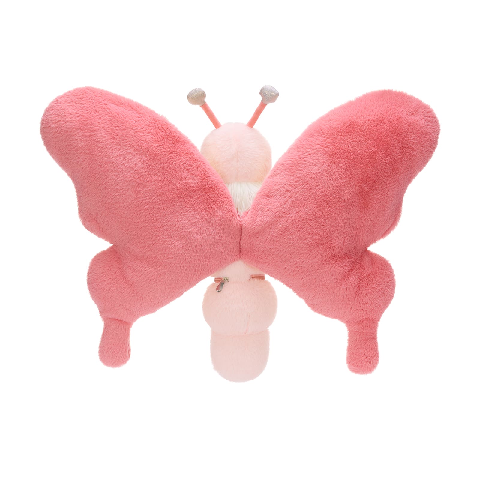 Cute Butterfly Plush Toy with Three Mini Butterflies, 31.5 Inches