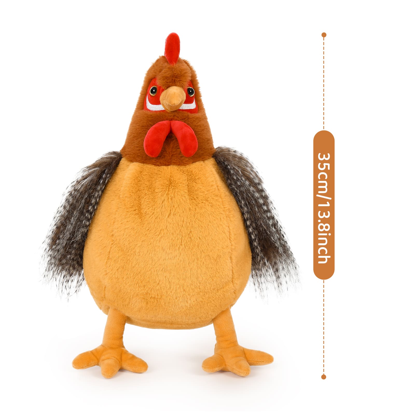 Chicken Plush Toys Farm Stuffed Animals, 14 Inches