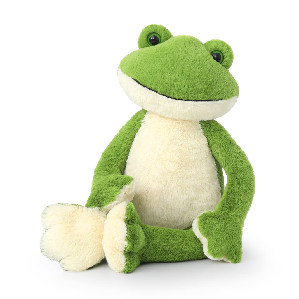 Frog Stuffed Animals Frog Plush Toys, Green/Pink, 24 Inches