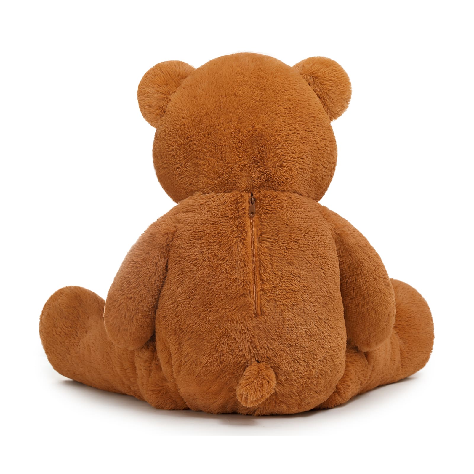 Giant Teddy Bear Plush Toy, Dark Brown, 47/55/59 Inches