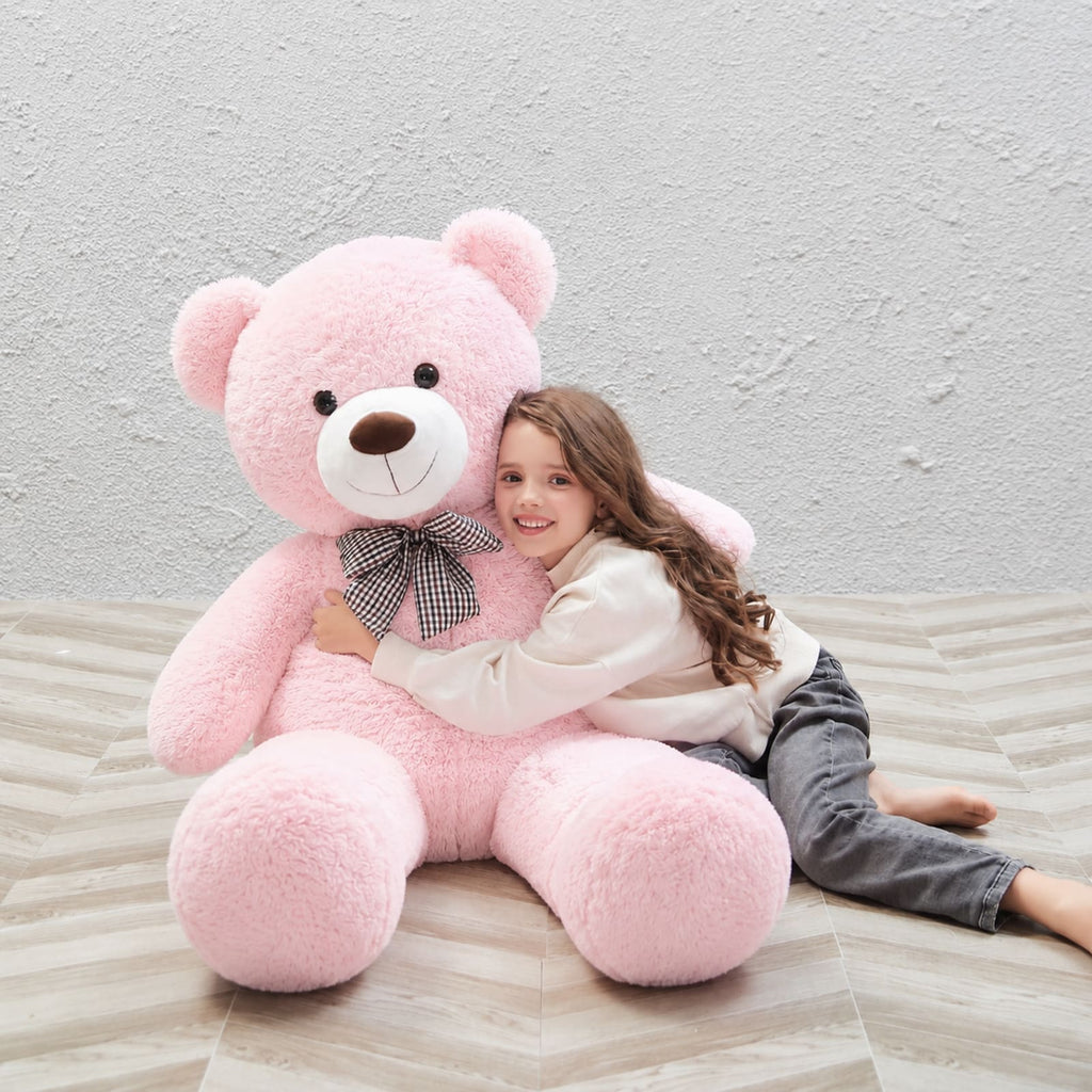 Giant Teddy Bear Stuffed Animal Toy, Pink, 39/47/55/59 Inches
