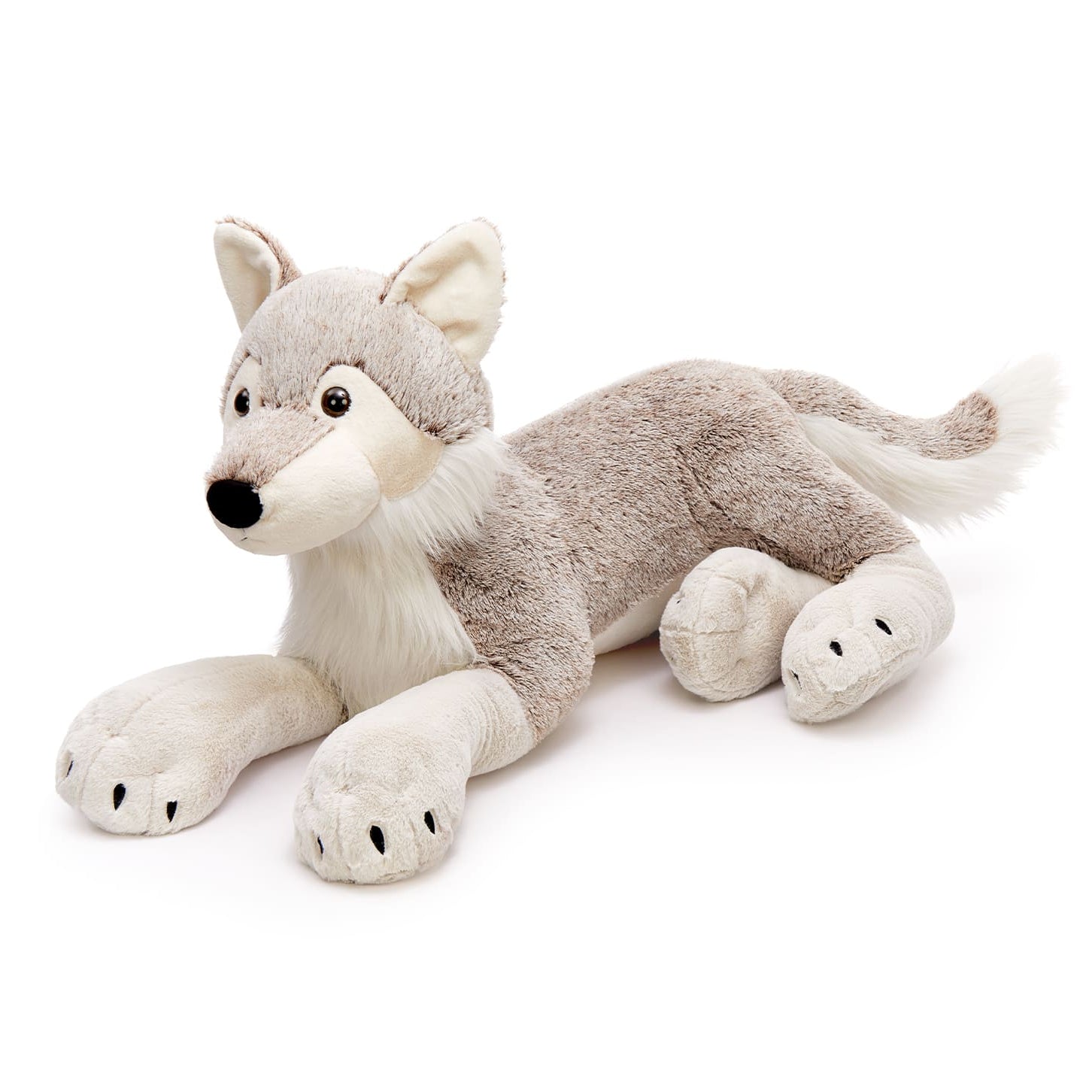 Giant Wolf Stuffed Animals Safari Plush Toys, 47.24 Inches