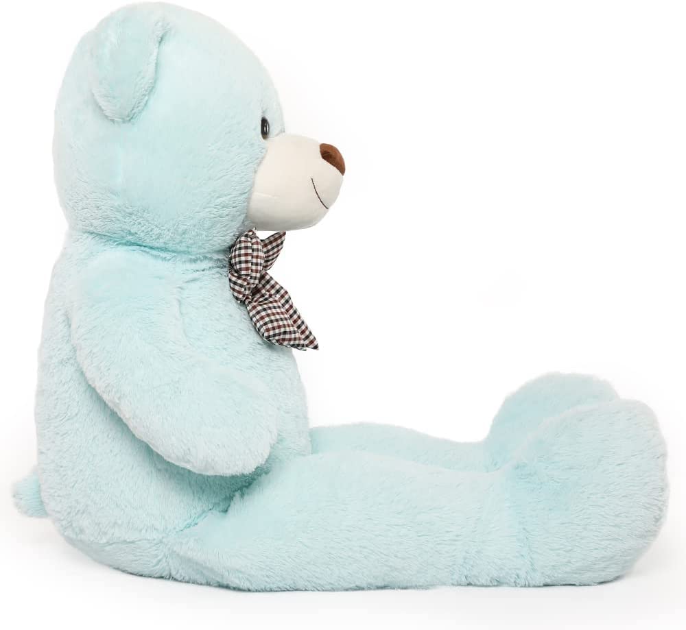 Big Teddy Bear Stuffed Animals, Light Blue, 47 Inches