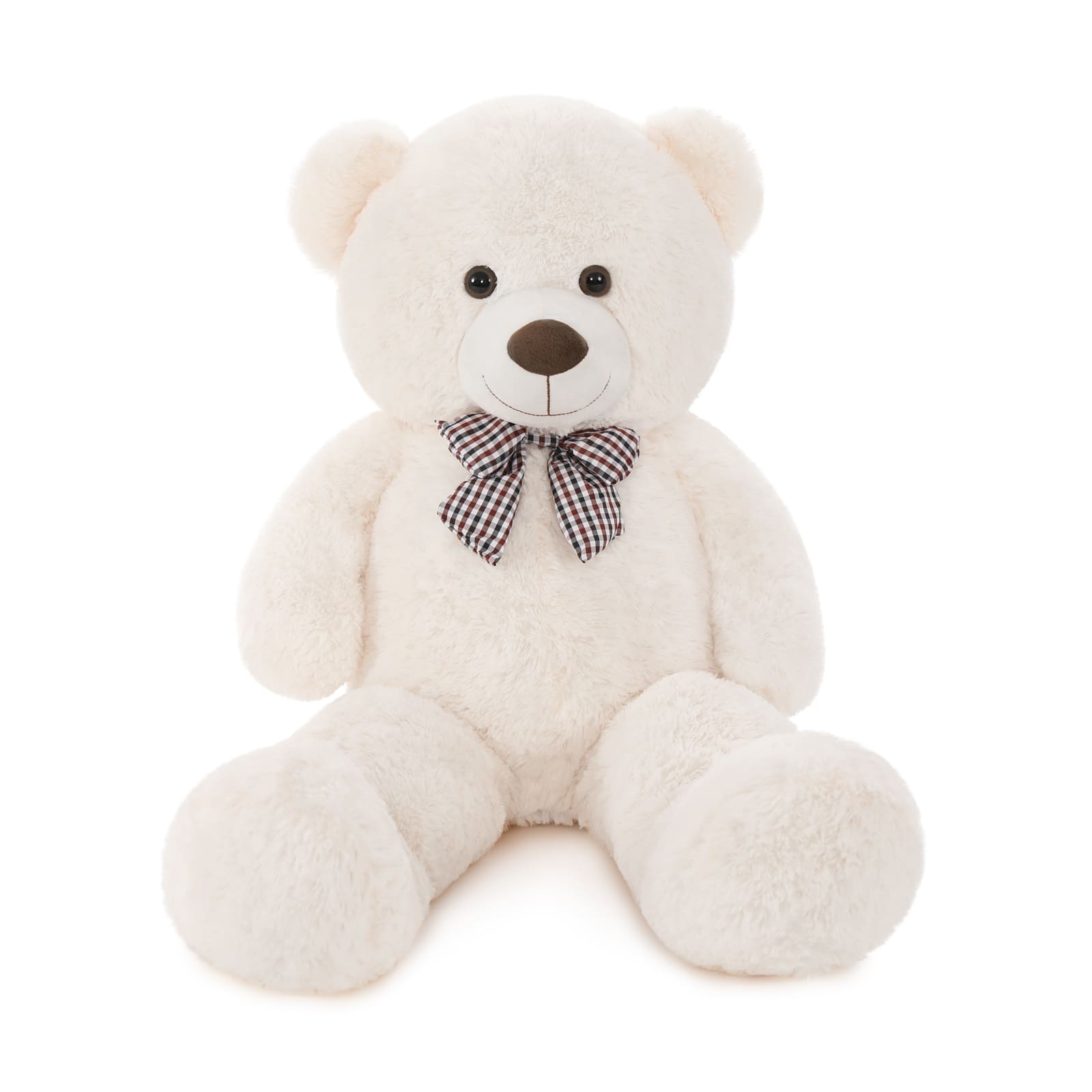 Giant Teddy Bear Stuffed Toy, Beige, 39/47/55/59/71 Inches