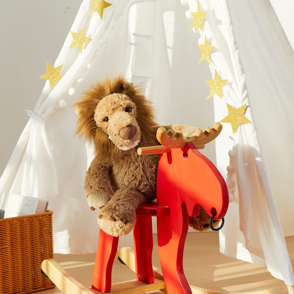 Lifelike Lion Plush Toys - Jungle Stuffed Animals - Safari Party Favors - Jungle Safari Theme Party Decor - Forest Stuffed Animals for Children
