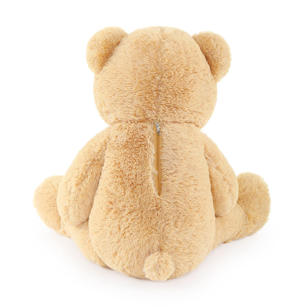Giant Teddy Bear Plush Toy, Brown/Beige/Pink, 35.4/51/72 Inches