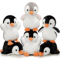 Mini Penguin Stuffed Animals - 8 Inches Penguin Stuffies - Kawaii Penguin Babies - DIY Keychains or Bag Charms - Sentimental Gifts Party Favors