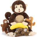 Monkey Stuffed Animals Simian Plush Toys, 25.6 Inches