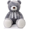 Giant Teddy Bear Plush Toys - Grey Teddy Bear Stuffed Animals - Valentine's Day Teddy Bear&Gifts - Teddy Bear Theme Baby Shower Decorations - Stuffed Teddy Bear Plush - Cute Bear Plush Dolls - Gift for Kids Teens Adults on Birthday Christmas Valentine's Day
