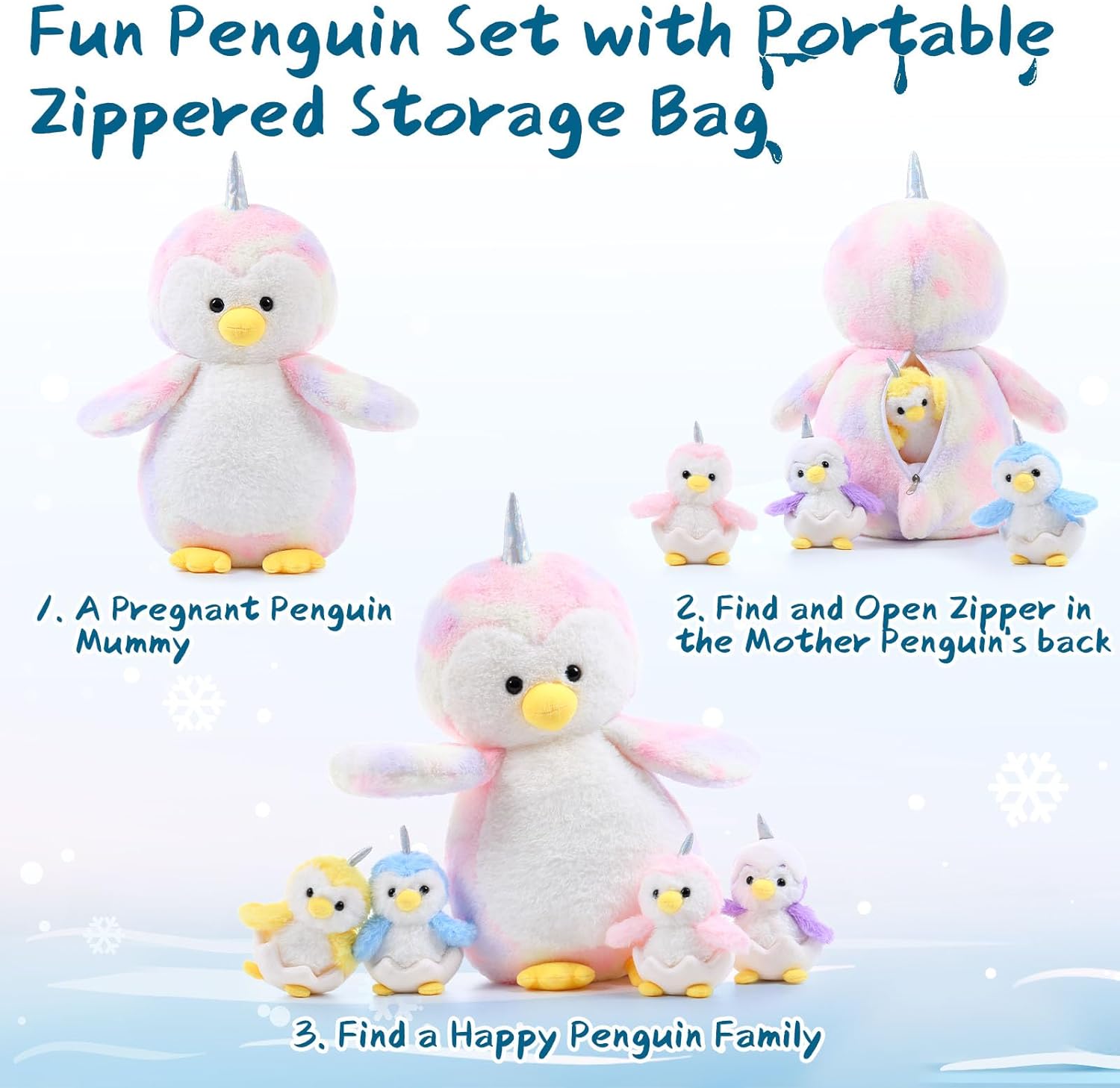 Penguin Plush Toys, 20.5 Inches - MorisMos Stuffed Toys