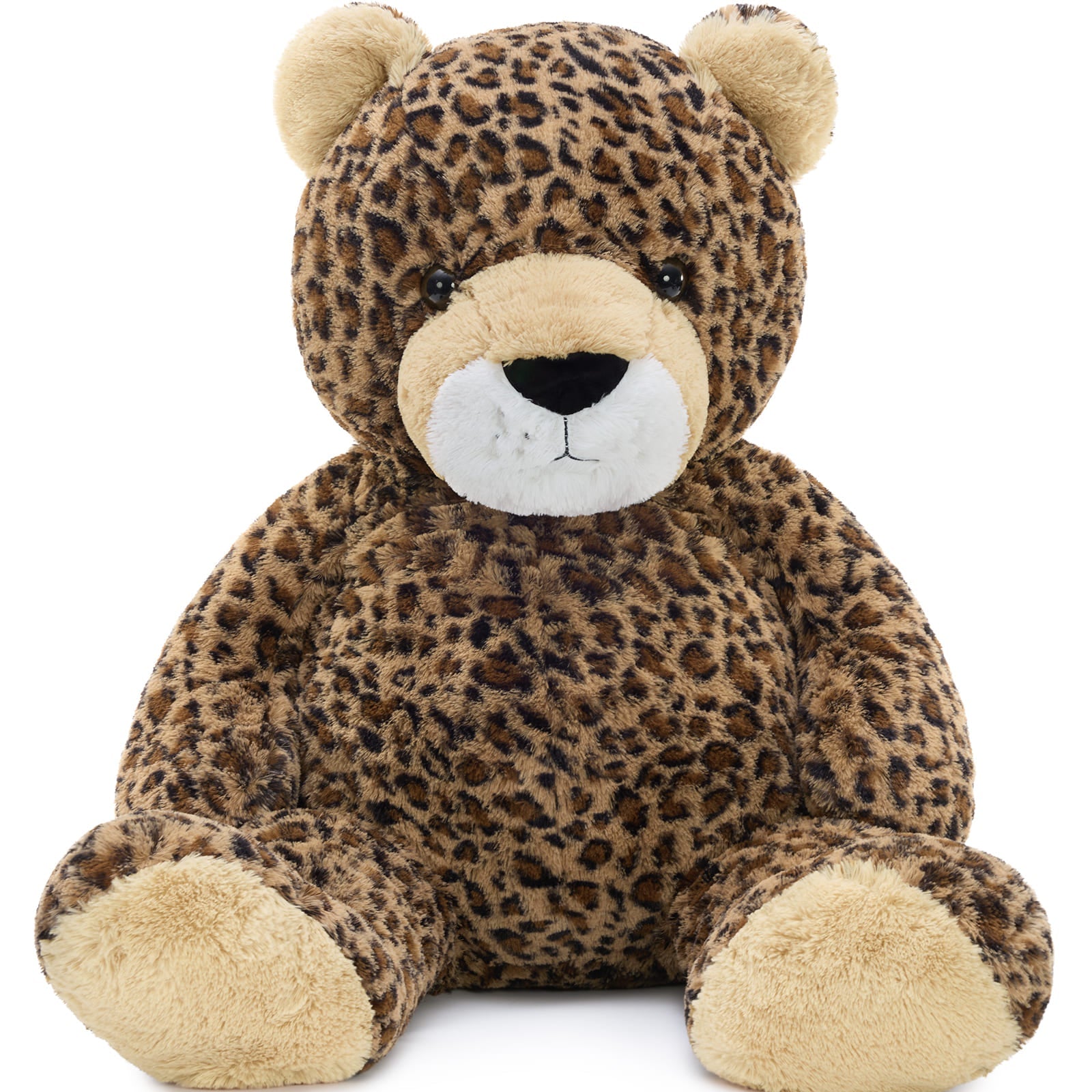 MorisMos Giant Cheetah Stuffed Animal Plush Toy,Large Leopard Cute Jumbo Soft Toys,Huge Big Size Plushy Plushie,Gifts for Kids ( 51 Inches/130 CM )