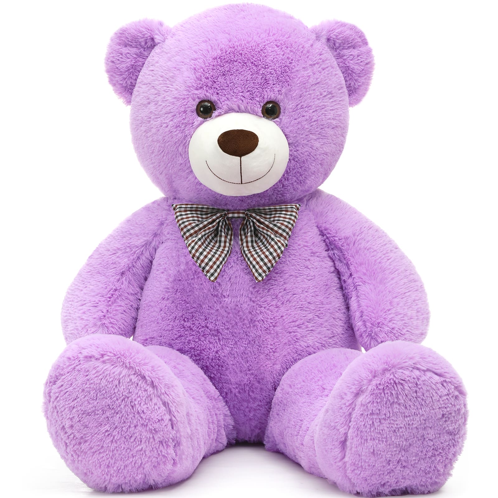 Giant Teddy Bear Stuffed Animal Toy, Purple, 39/47/55 Inches