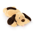 Giant Dog Stuffed Plush Toy, Brown/White/Pink, 31/51 Inches