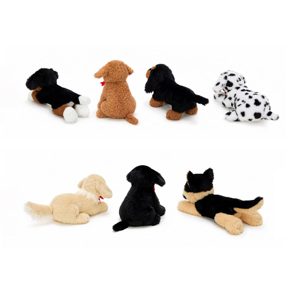 Dog Plush Toy Set Soft Stuffed Puppy Collection, 13.8 Inches