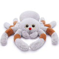 Giant Spider Plush Toy for Kids, Halloween Spider Shaped Throw Pillow, 20'' Big Tarantula Stuffed Animal Cushion Pillow - Cute Spider Gifts for Girls, Halloween Party Decorations/Prank Props